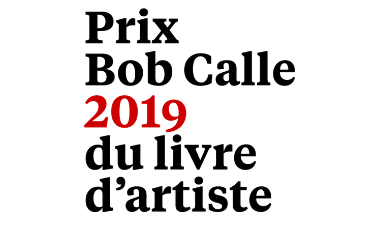 Prix Bob Calle 2019 du livre d'artiste
