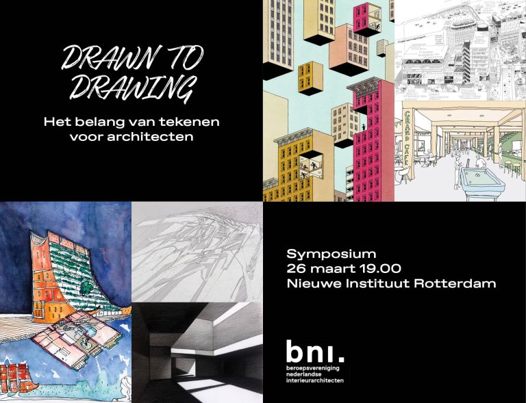 Drawn to Drawing: symposium at Nieuwe Instituut March 26th with Bob Custers