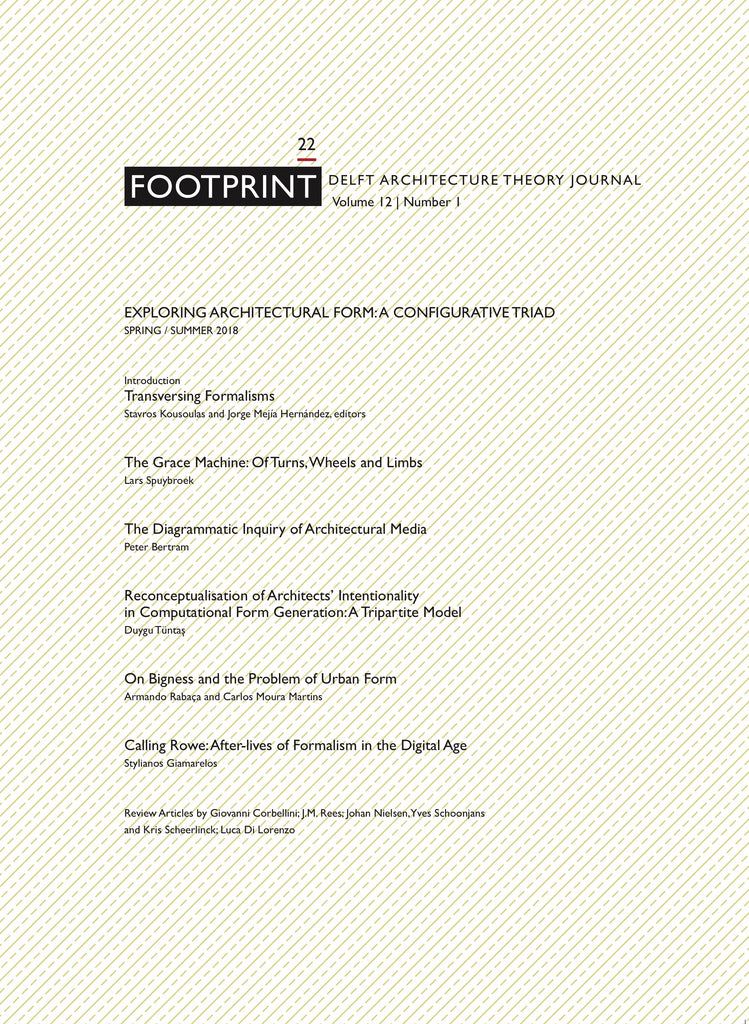 Footprint 22 Exploring Architectural Form: A Configurative Triad